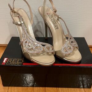 Gold Embellished Heels